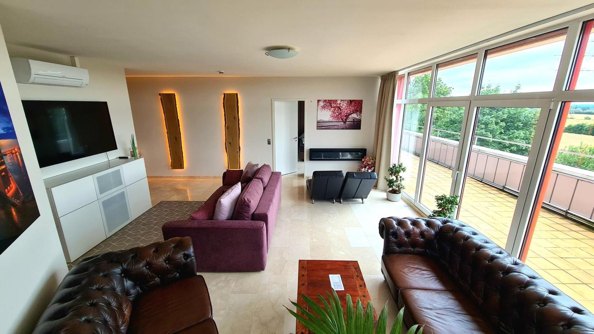 Deluxe Apartment Mit Sauna, Gehobene Ausstattung, Sydney Schwarzenbek Luaran gambar